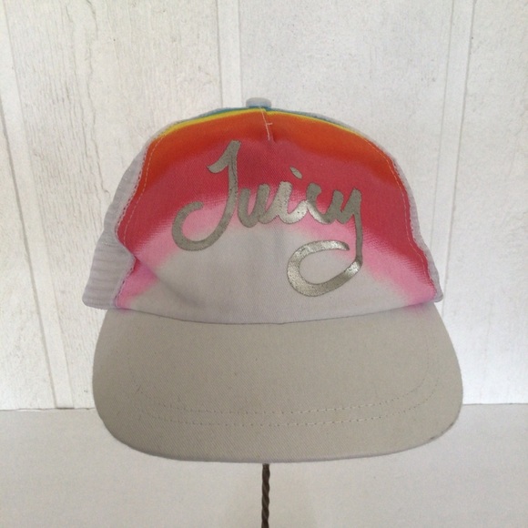 JUICY COUTURE LOGO BASEBALL HAT OSFM - Picture 2 of 11